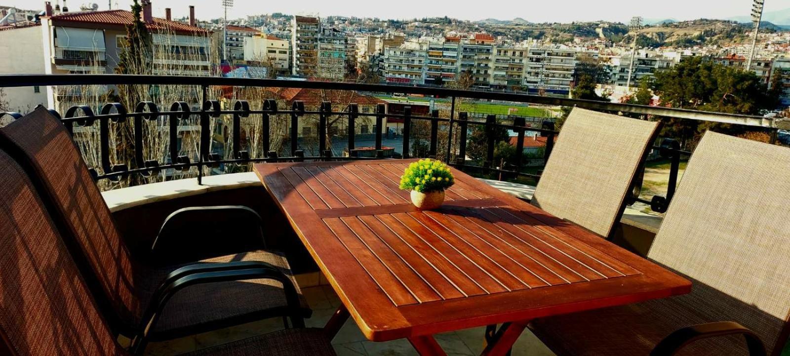 Sky View Suite Serres Eksteriør billede