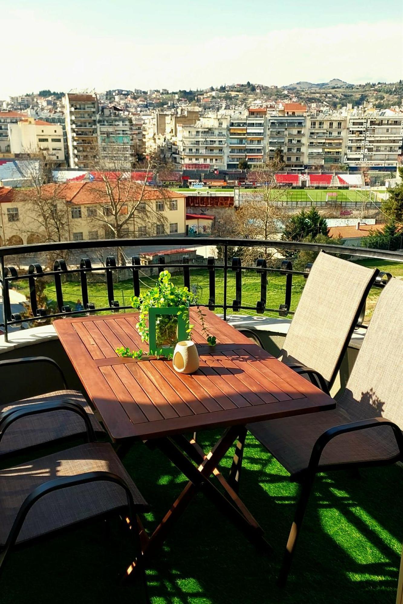 Sky View Suite Serres Eksteriør billede