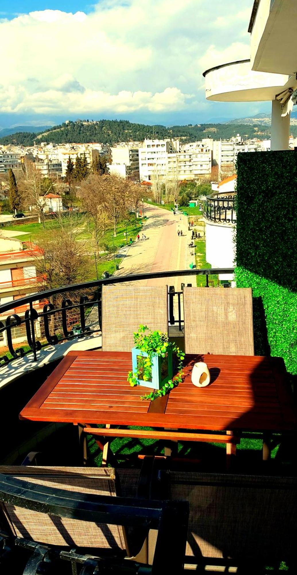 Sky View Suite Serres Eksteriør billede